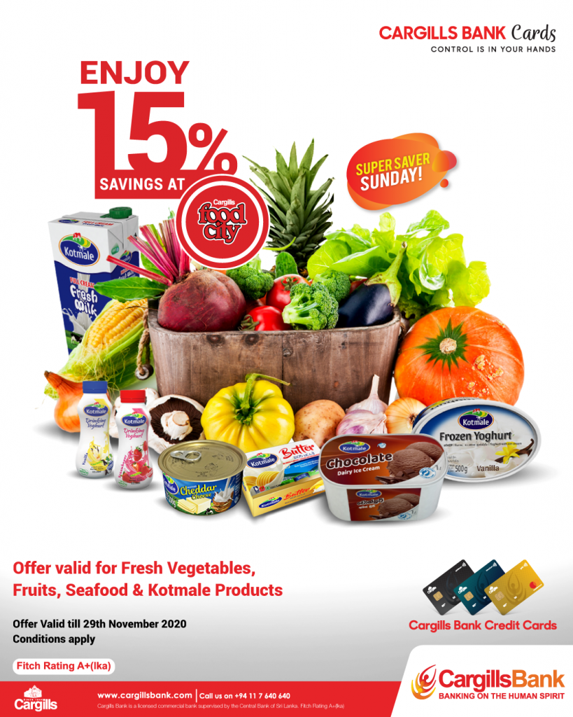 Cargills Foodcity Promotion Cargills Bank